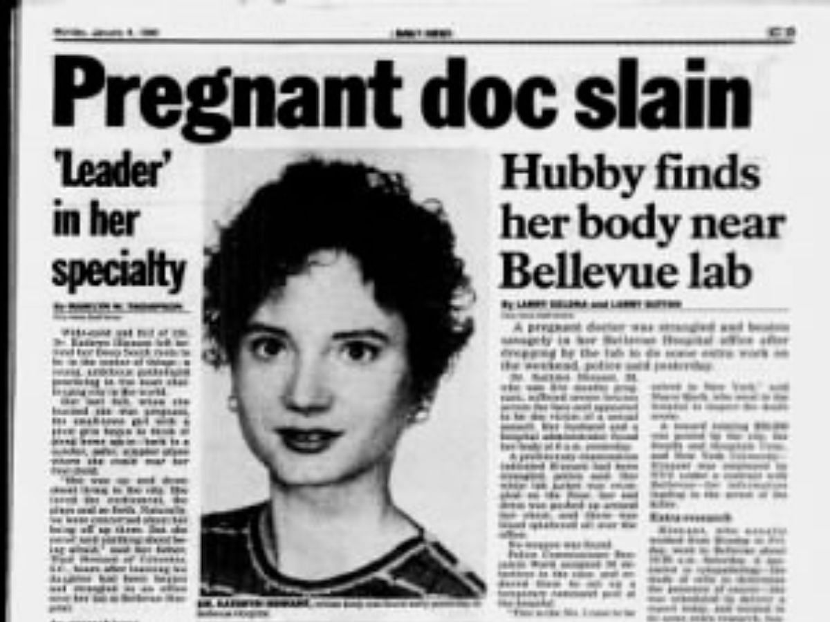 Kathy Hinnant's husband found her body in the morning hours the following day (Image via Newspapers.com)